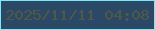 文字の大きさ：4、枠の色：78ecf6、背景の色：2c4867、文字の色：4e5a47 無料ブログパーツのブログ時計