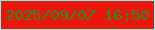 文字の大きさ：5、枠の色：78f7ea、背景の色：eb160c、文字の色：228e21 無料ブログパーツのブログ時計