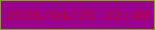 文字の大きさ：5、枠の色：79b005、背景の色：990390、文字の色：b50633 無料ブログパーツのブログ時計