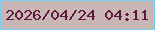 文字の大きさ：1、枠の色：79ccec、背景の色：c8b7b4、文字の色：62183d 無料ブログパーツのブログ時計