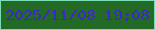 文字の大きさ：5、枠の色：79ddb4、背景の色：226a26、文字の色：3f26cb 無料ブログパーツのブログ時計