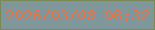 文字の大きさ：2、枠の色：7a8953、背景の色：7f969a、文字の色：e2754a 無料ブログパーツのブログ時計