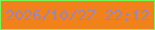 文字の大きさ：2、枠の色：7bf258、背景の色：f1811a、文字の色：9986b6 無料ブログパーツのブログ時計