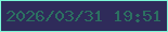 文字の大きさ：5、枠の色：7cf8d8、背景の色：2f2b5a、文字の色：2c7061 無料ブログパーツのブログ時計