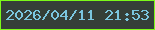 文字の大きさ：3、枠の色：7cf919、背景の色：353f38、文字の色：7bc6df 無料ブログパーツのブログ時計