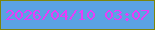 文字の大きさ：3、枠の色：7d850a、背景の色：5ba2e3、文字の色：e73df7 無料ブログパーツのブログ時計