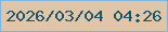 文字の大きさ：2、枠の色：7db6e5、背景の色：e0c6a7、文字の色：17566e 無料ブログパーツのブログ時計