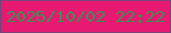 文字の大きさ：1、枠の色：7e4079、背景の色：e71971、文字の色：3e8d54 無料ブログパーツのブログ時計