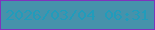 文字の大きさ：5、枠の色：7f33bc、背景の色：4692ab、文字の色：219cbb 無料ブログパーツのブログ時計