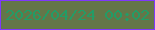 文字の大きさ：3、枠の色：7f38fc、背景の色：647649、文字の色：239c66 無料ブログパーツのブログ時計