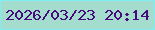 文字の大きさ：5、枠の色：7fedf3、背景の色：a4ddce、文字の色：480b7e 無料ブログパーツのブログ時計