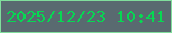 文字の大きさ：5、枠の色：80de9c、背景の色：596a70、文字の色：06d952 無料ブログパーツのブログ時計