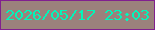 文字の大きさ：4、枠の色：811f8f、背景の色：9b817c、文字の色：01f6ba 無料ブログパーツのブログ時計