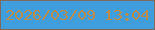 文字の大きさ：5、枠の色：81685d、背景の色：419edc、文字の色：b88d4d 無料ブログパーツのブログ時計