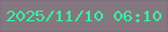 文字の大きさ：3、枠の色：816f81、背景の色：847780、文字の色：32f9a5 無料ブログパーツのブログ時計
