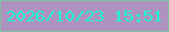 文字の大きさ：3、枠の色：81bea3、背景の色：ae92bf、文字の色：1df9d0 無料ブログパーツのブログ時計