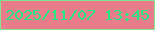 文字の大きさ：1、枠の色：81e58b、背景の色：e87c8b、文字の色：29e882 無料ブログパーツのブログ時計