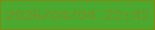 文字の大きさ：3、枠の色：828b11、背景の色：4ca92f、文字の色：749221 無料ブログパーツのブログ時計