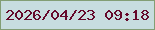 文字の大きさ：3、枠の色：829e74、背景の色：c7dddf、文字の色：65092b 無料ブログパーツのブログ時計