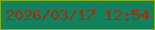 文字の大きさ：2、枠の色：82ad13、背景の色：13815c、文字の色：a22e11 無料ブログパーツのブログ時計