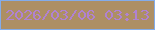 文字の大きさ：1、枠の色：83acea、背景の色：ad8f64、文字の色：b082d1 無料ブログパーツのブログ時計