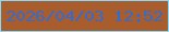 文字の大きさ：1、枠の色：83dcff、背景の色：a95c2c、文字の色：336cd1 無料ブログパーツのブログ時計