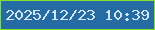文字の大きさ：4、枠の色：83df2c、背景の色：246ca3、文字の色：d2e7fa 無料ブログパーツのブログ時計