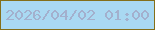 文字の大きさ：1、枠の色：846f19、背景の色：a9d9f2、文字の色：a3b0cd 無料ブログパーツのブログ時計