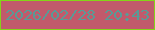 文字の大きさ：1、枠の色：84d418、背景の色：c15a6b、文字の色：599b96 無料ブログパーツのブログ時計