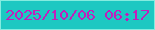 文字の大きさ：3、枠の色：84ece0、背景の色：1dc8c2、文字の色：c21ebb 無料ブログパーツのブログ時計