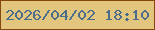 文字の大きさ：1、枠の色：864610、背景の色：e2c67d、文字の色：4b6c8b 無料ブログパーツのブログ時計