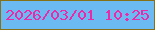 文字の大きさ：4、枠の色：867116、背景の色：6bbaf2、文字の色：ea2aa9 無料ブログパーツのブログ時計
