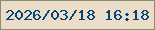 文字の大きさ：2、枠の色：868f73、背景の色：ebddc8、文字の色：00447a 無料ブログパーツのブログ時計