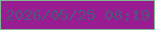 文字の大きさ：1、枠の色：86b695、背景の色：981c92、文字の色：4e5679 無料ブログパーツのブログ時計