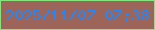 文字の大きさ：1、枠の色：86e47f、背景の色：9d645a、文字の色：2188fb 無料ブログパーツのブログ時計