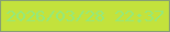 文字の大きさ：1、枠の色：879f73、背景の色：c3e23c、文字の色：93e97c 無料ブログパーツのブログ時計