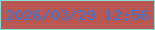 文字の大きさ：3、枠の色：87e1da、背景の色：b95752、文字の色：3e75d3 無料ブログパーツのブログ時計