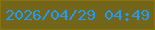 文字の大きさ：1、枠の色：88730f、背景の色：73661b、文字の色：209bf7 無料ブログパーツのブログ時計