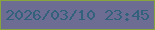 文字の大きさ：4、枠の色：88a43f、背景の色：6d6d94、文字の色：31617d 無料ブログパーツのブログ時計