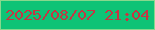 文字の大きさ：5、枠の色：88d88d、背景の色：0ec376、文字の色：c53643 無料ブログパーツのブログ時計