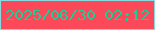文字の大きさ：3、枠の色：88d9e0、背景の色：fc495a、文字の色：13d199 無料ブログパーツのブログ時計