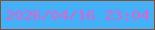 文字の大きさ：4、枠の色：894e2f、背景の色：42b1f8、文字の色：e660cf 無料ブログパーツのブログ時計