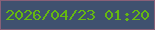文字の大きさ：2、枠の色：896078、背景の色：3f516f、文字の色：65b911 無料ブログパーツのブログ時計