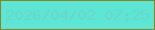 文字の大きさ：5、枠の色：89841b、背景の色：5de6d6、文字の色：68d8c5 無料ブログパーツのブログ時計