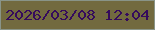 文字の大きさ：2、枠の色：899488、背景の色：726a3f、文字の色：350b5c 無料ブログパーツのブログ時計