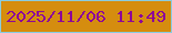 文字の大きさ：3、枠の色：8accdf、背景の色：d58d0f、文字の色：8e0797 無料ブログパーツのブログ時計