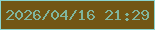 文字の大きさ：3、枠の色：8ad4ce、背景の色：725614、文字の色：80b59d 無料ブログパーツのブログ時計