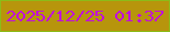 文字の大きさ：3、枠の色：8cbb19、背景の色：b7950c、文字の色：c10edd 無料ブログパーツのブログ時計