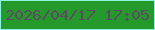 文字の大きさ：1、枠の色：8df4e0、背景の色：239a2a、文字の色：5b4c64 無料ブログパーツのブログ時計