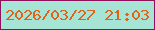 文字の大きさ：2、枠の色：8f1159、背景の色：a6e5d5、文字の色：e1621a 無料ブログパーツのブログ時計